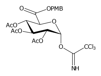 2,3,4-Tri-O-acetyl-α-D-glucopyranuronic acid 4-methoxybenzyl ester trichloroacetimidate