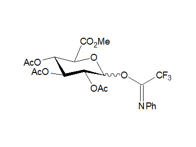 2,3,4-Tri-O-acetyl-1-(N-phenyl)trifluoroacetimidoyl-D-glucopyranuronic acid methyl ester