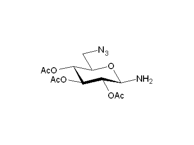 2,3,4-Tri-O-acetyl-6-azido-6-deoxy-β-D-glucopyranosylamine