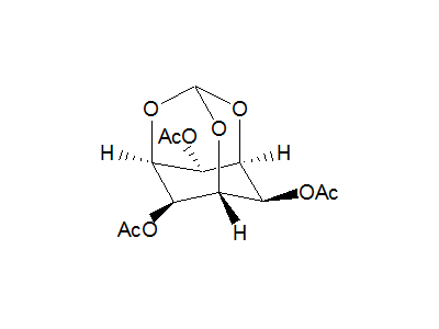 2,4,6-Tri-O-acetyl-1,3,5-O-methylidyne-myo-inositol
