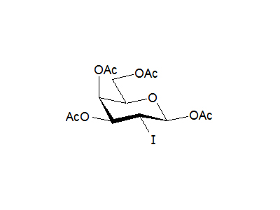 1,3,4,6-Tetra-O-acetyl-2-deoxy-2-iodo-β-D-galactopyranose