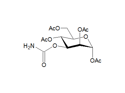 1,2,4,6-Tetra-O-acetyl-3-O-carbamoyl-α-D-mannopyranose