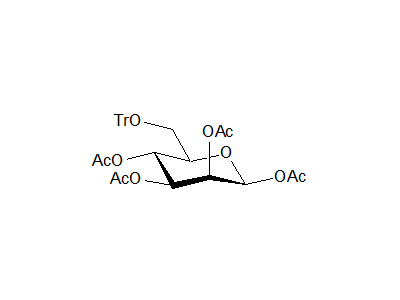 1,2,3,4-Tetra-O-acetyl-6-O-trityl-β-D-mannopyranose