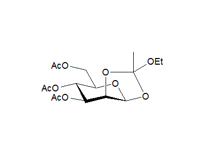 3,4,6-Tri-O-acetyl-1,2-O-(1-ethoxyethylidene)-β-D-mannopyranose