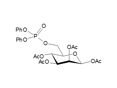 1,2,3,4-Tetra-O-acetyl-6-diphenylphosphoryl-β-D-mannopyranose