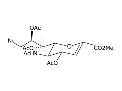 4,7,8-Tri-O-acetyl-2,6-anhydro-9-azido-3,5,9-trideoxy-N-acetylneuraminic acid methyl ester