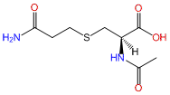 N-Acetyl-S-(2-carbamoylethyl)-L-cysteine (unlabelled)