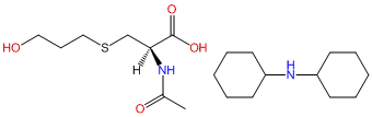 N-Acetyl-S-(3-hydroxypropyl)-L-cysteine
Dicyclohexylamine Salt (unlabelled)