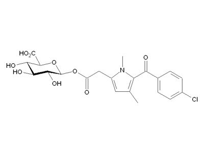 Zomepirac acyl-β-D-glucuronide