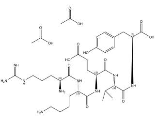Splenopentin diacetate salt
