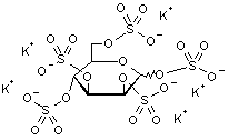 D-Mannopyranose pentasulfate potassium salt