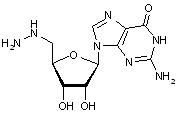 5-Hydrazino-5-deoxyguanosine