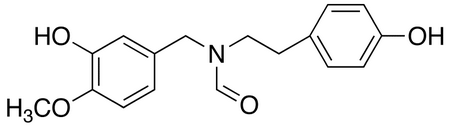 N-(p-Hydroxyphenethyl)-N-(3-hydroxy-4-methoxybenzyl)formamide