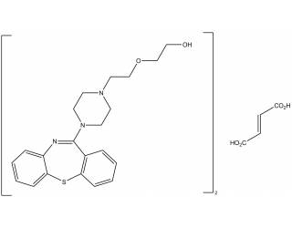 Quetiapine hemifumarate
 salt
