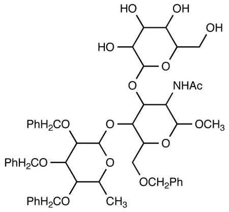 Lewis A Trisaccharide Methyl Glycoside Tetrabenzylether