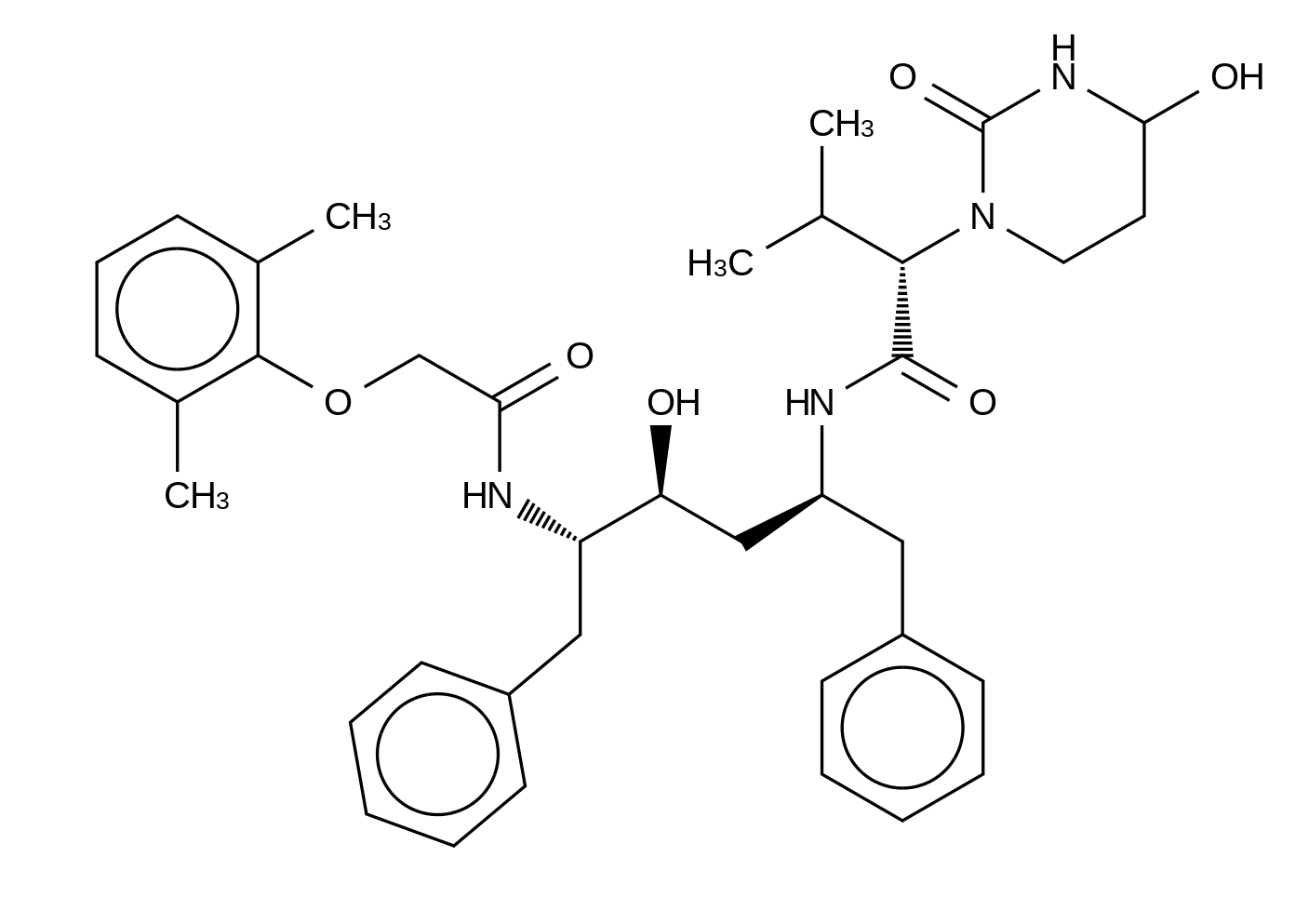 Lopinavir Metabolite M-3/M-4