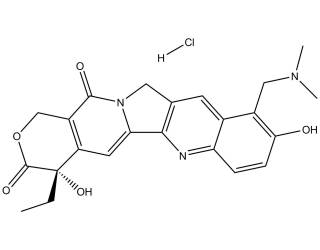 Topotecan hydrochloride salt