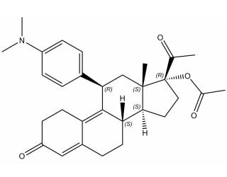 Ulipristal acetate salt