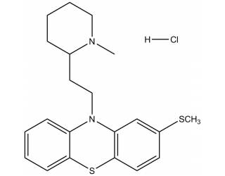 Thioridazine hydrochloride salt