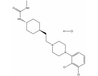 N-desmethylcariprazine hydrochloride salt