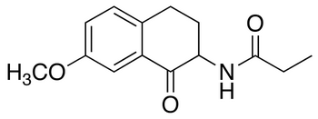 2-Propanamido-7-methoxy-3,4-dihydronaphthalen-1-(2H)-one