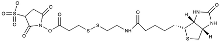 Sulfosuccinimidyl 3-[[2-(Biotinamido)ethyl] dithio]propionate
