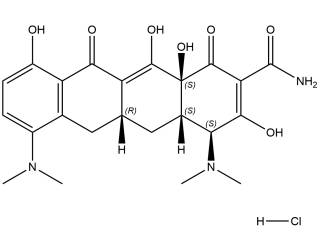 Minocycline hydrochloride salt