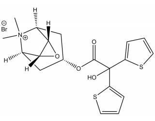 Tiotropium bromide salt