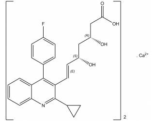 Pitavastatin hemicalcium salt