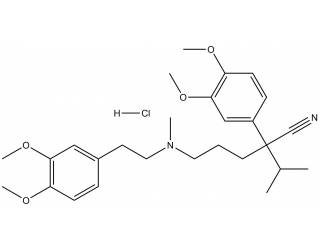 Verapamil hydrochloride salt
