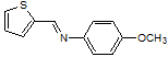 4-Methoxy-N-(2-thienylmethylene)benzeneamine