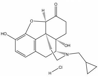 Naltrexone hydrochloride salt
