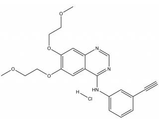 Erlotinib hydrochloride salt