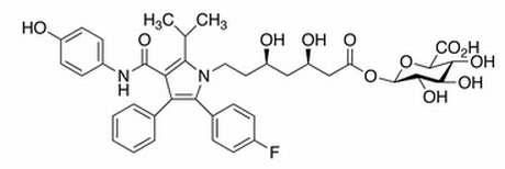 4-Hydroxy Atorvastatin Acyl-β-D-glucuronide 80%, contains up to 20% lactone