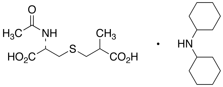 N-Acetyl-S-(2-carboxypropyl)-L-cysteine Dicyclohexylammonium Salt(Mixture of Diastereomers)