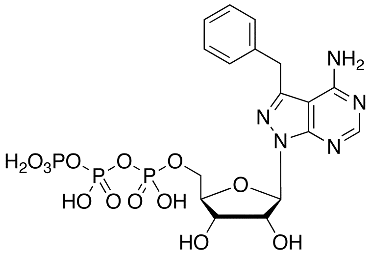 4-Amino-3-benzyl-1H-pyrazolo[3,4-d]pyrimidine 1-β-D-Ribofuranosyl 5-Triphosphate