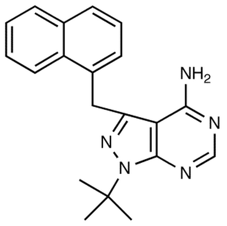 4-Amino-1-tert-butyl-3-(1-naphthylmethyl)pyrazolo[3,4-d]pyrimidine
