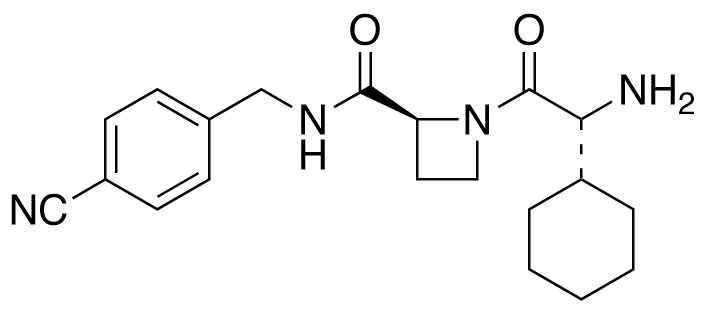 1-((2R)-2-Amino-2-cyclohexylacetyl)-N-(4-cyanobenzyl)-2-L-azetidinecarboxamide