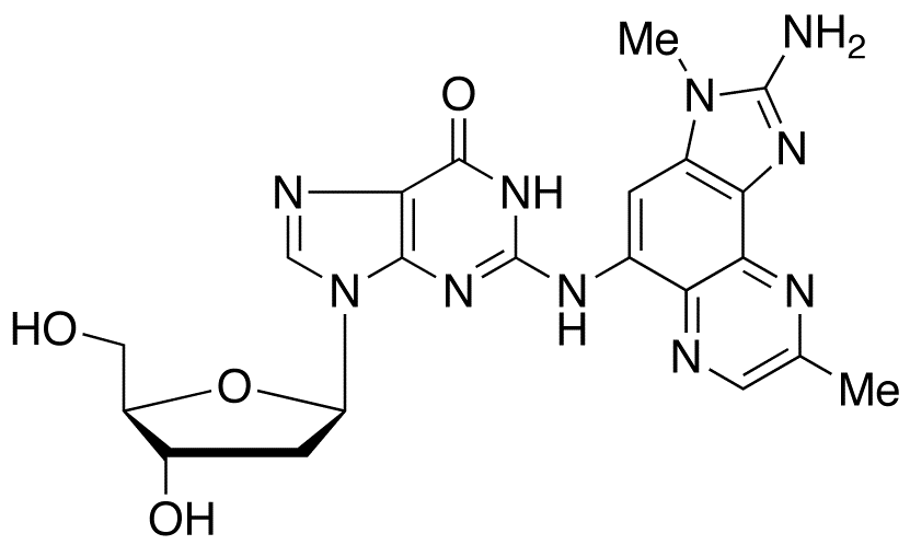 N-(2-Amino-3,8-dimethylimidazo[4,5-f]quinoxalin-5-yl) 2-Deoxyguanosine