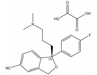 Escitalopram oxalate salt