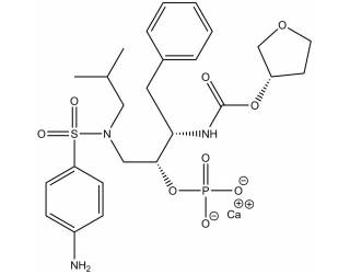 Fosamprenavir calcium salt