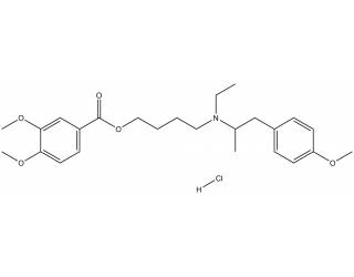 Mebeverine hydrochloride salt