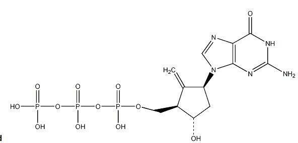 Entecavir triphosphate, tetraammonium salt