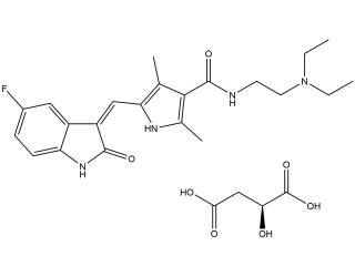 Sunitinib maleate salt
