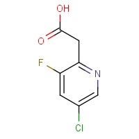 2-(5-Chloro-3-fluoropyridin-2-yl)acetic acid