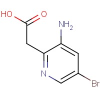 2-(3-Amino-5-bromopyridin-2-yl)acetic acid