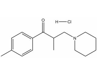 Tolperisone hydrochloride salt