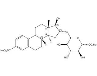 Estriol 3-sulfate 16-α-glucuronide
