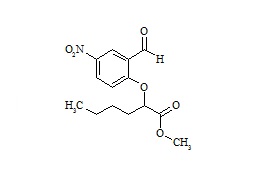 2-(2-Formyl-4-nitrophenoxy)hexanoic Acid Methyl Ester