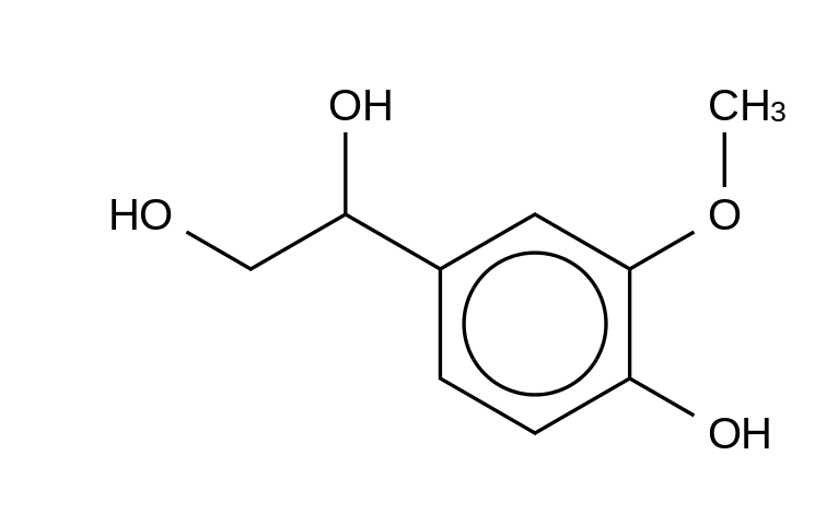 rac 4-Hydroxy-3-methoxyphenylethylene Glycol
